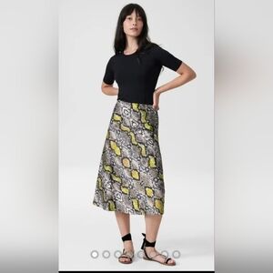 Universal Standard CeeCee Bias Midi Skirt, BNWT, Size 12